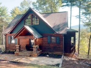 Front view of the Cabin.