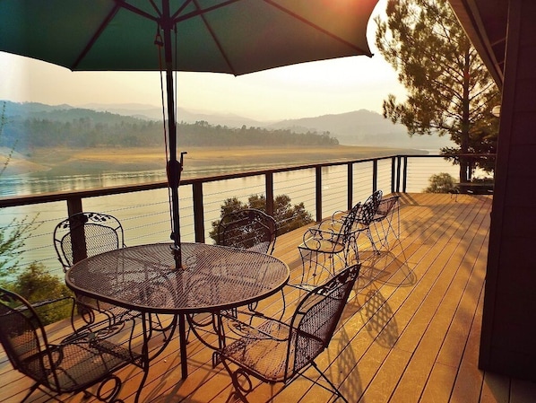Views from this Unique Lakefront Home