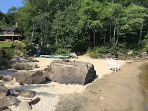 Huge private beach