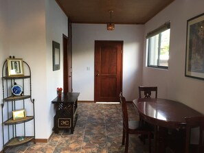 Your foyer with closet for storage