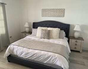 Master bedroom with ensuite bath