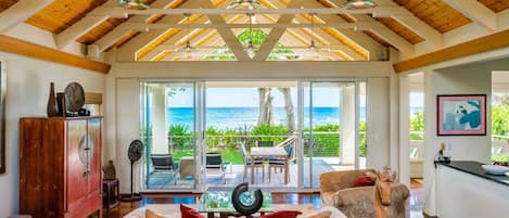 LIvingroom with Ocean Front view