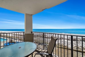 Private Balcony with Views of the Gulf of Mexico