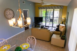 This spacious apartment features comfy sofa bed, TV, wi-fi and comes with breathtaking views right from the balcony! Can you wish for more?
