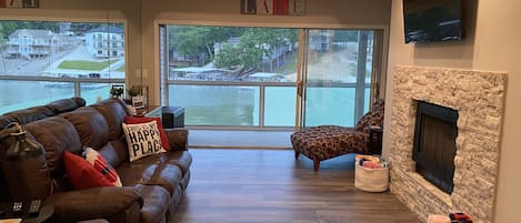 From the moment you enter you will love this lake front condo