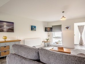 Living area | 21 Chalet Road - Tartan Escapes, Portpatrick