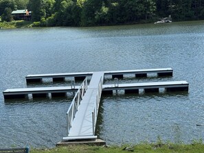 She's a beauty - new boat dock!!