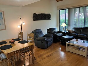 Living Room and Dining Area