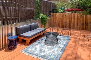 Outdoor Patio | Grill | Outdoor Seating and Dining Table