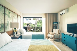 Unit with 2 Double size beds
Exact unit will be assigned upon arrival. Views, colors and decor may vary
