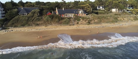 la maison vue de la mer 