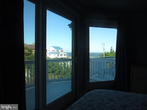 View of ocean from Master Bedroom