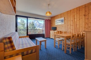 Sink into the cozy sofa after a day exploring the area.