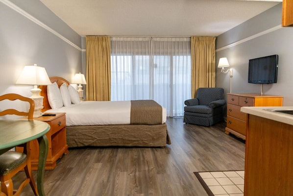 Bedroom. Exact unit will be assigned upon arrival. Views, colors, decor may vary