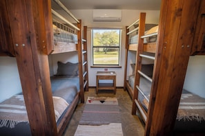 The Bunkhouses at the Party Barn Pavillion are Texas camp chic!