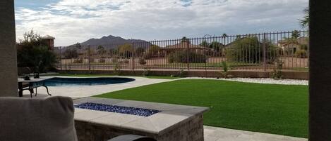 Arizona Fall weather in newly renovated back yard!