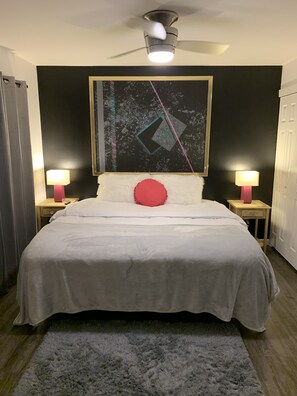 Master bedroom with King Bed
