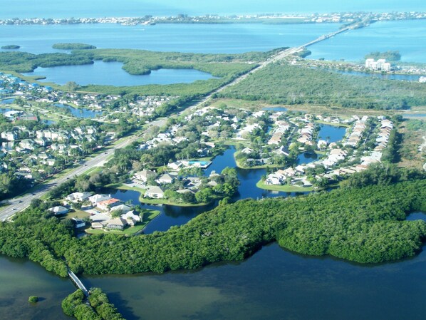 Perico Island Aerial View