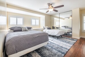 Ceiling Fan, Rug, Indoors, Room, Bedroom
