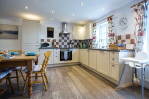 Kitchen is fully equipped for self catering