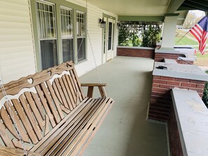 front porch swing