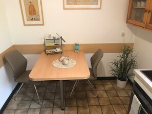 Ferienwohnung mit Garten, 56qm, 1 Schlafzimmer, max. 2 Personen