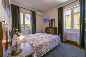 The master bedroom with double bed