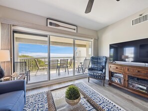 Beautiful Ocean Views from Living Room at 510 Barrington Court