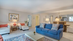 Spacious and inviting living room