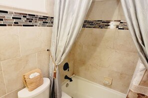 Master bathroom tub/shower