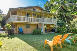 Spacious Back yard and Gardens