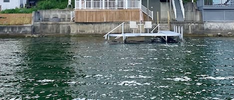 Right on Conesus Lake! 🐟 New dock with steps to water and wide lounging area! ☀️ 