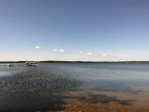 Lake view from the shore
