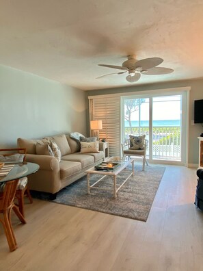Family Room with queen sofa sleeper