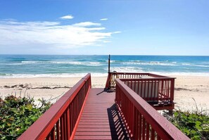 Ocean view from the deck