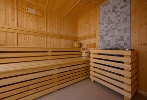 Sauna in  luxury Villa Prestige Brac for vacation and rent by the sea