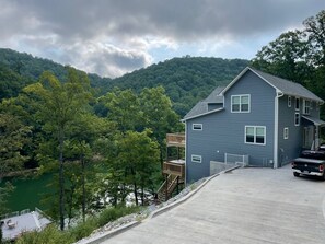 Driveway and side of house