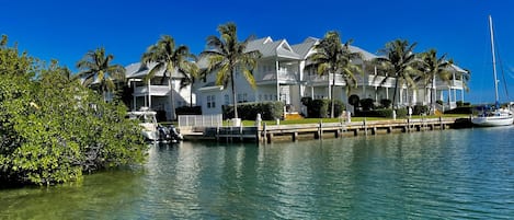 View of Coral Lagoon when approaching by water