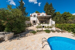 Daily picture of Brač luxury rental villa by the beach with pool and parking.