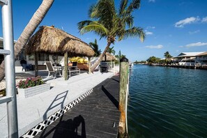 Backyard - Open and Wide 37.5ft Canal Leads you to the Gulf and/or the Ocean with Ease.