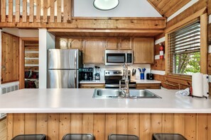 Enjoy the convenience of a spacious and open kitchen.