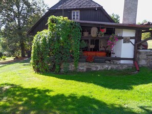 Maison, Propriété, Cour, Domicile, Chalet, Pelouse, Herbe, Jardin, Bâtiment, Botanique