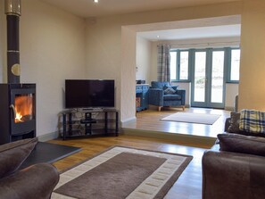 Living room | East Barn - Penpistyll Rural Retreats, Dwrbach, near Fishguard
