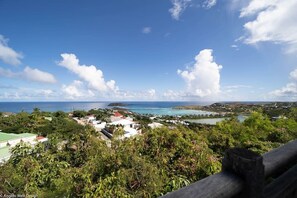 Blick von der Unterkunft