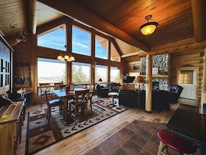 Dining Room and Living Room