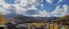 Aspen Views from Private Deck in the Fall.