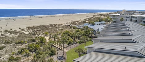 Beach over view of property