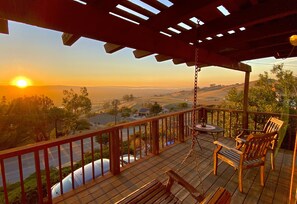 Patio sunset
