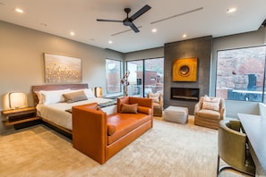 Primary King Suite with Pool View