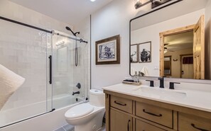 Fully Renovated Private Guest Bathroom - Elegant Finishes